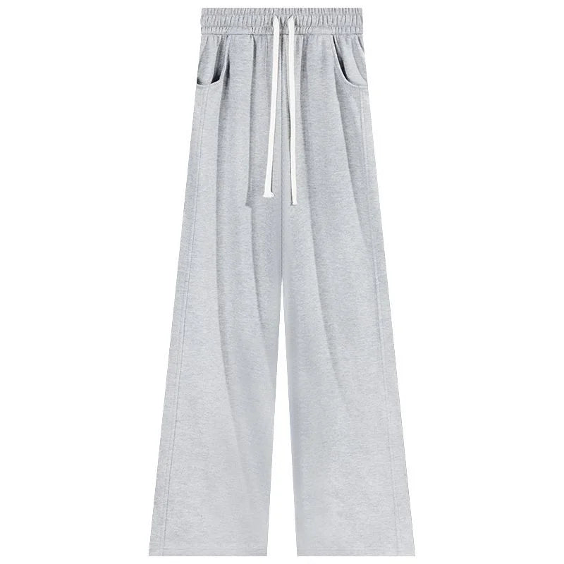 Solid Color High Waist Pants