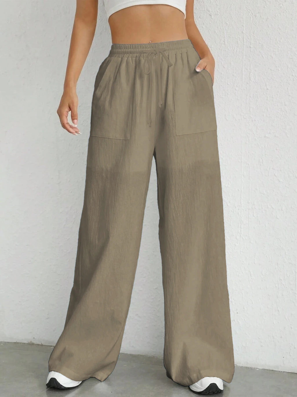 loose linen pants