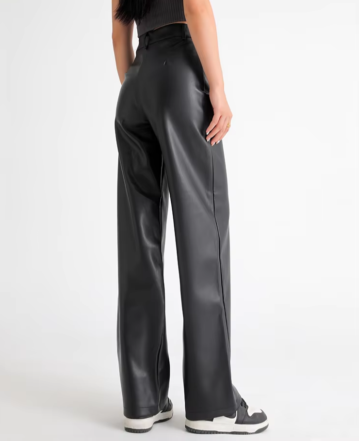 Warm Leather Pants