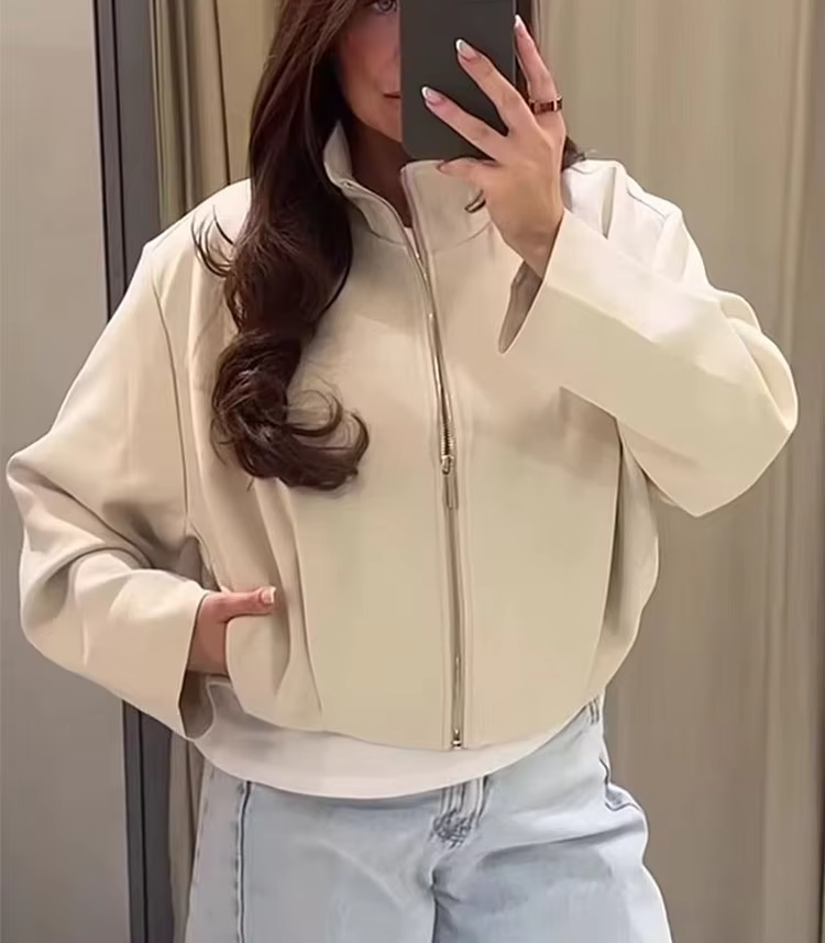 Women Loose Bomber Jackets